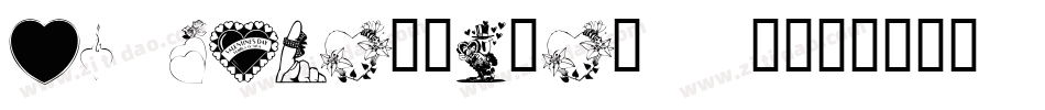 LM Valentines  1字体转换